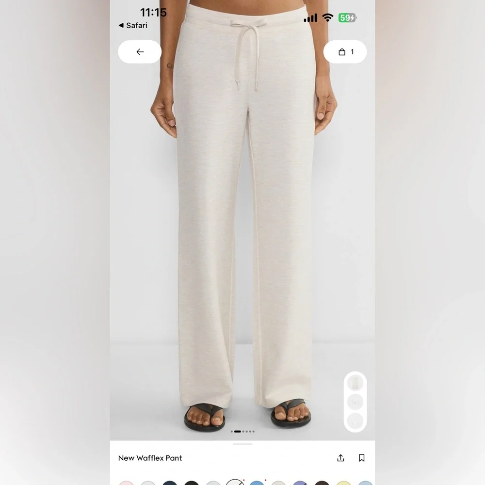 Aritzia New Wafflex Pant - Picture 2 of 8